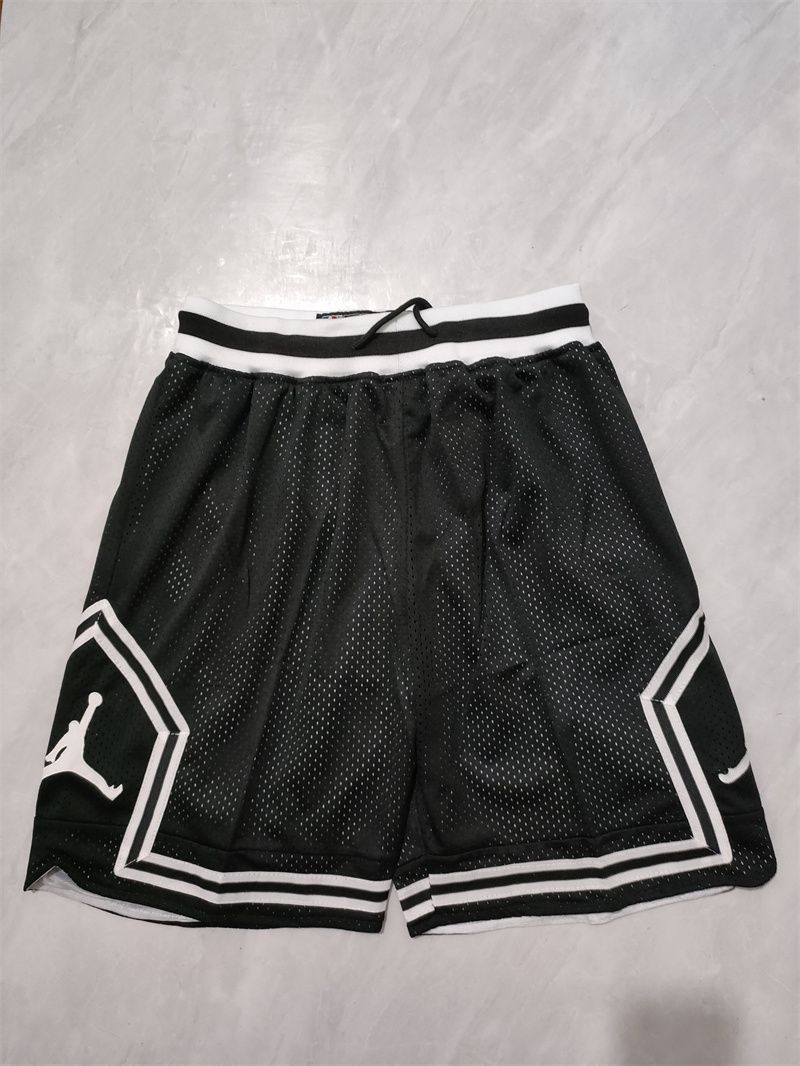 2025 Men NBA Jordan Shorts Black style 2->more jerseys->NBA Jersey